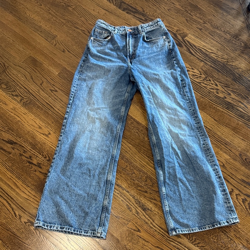 Divided Light Blue Flare Jeans